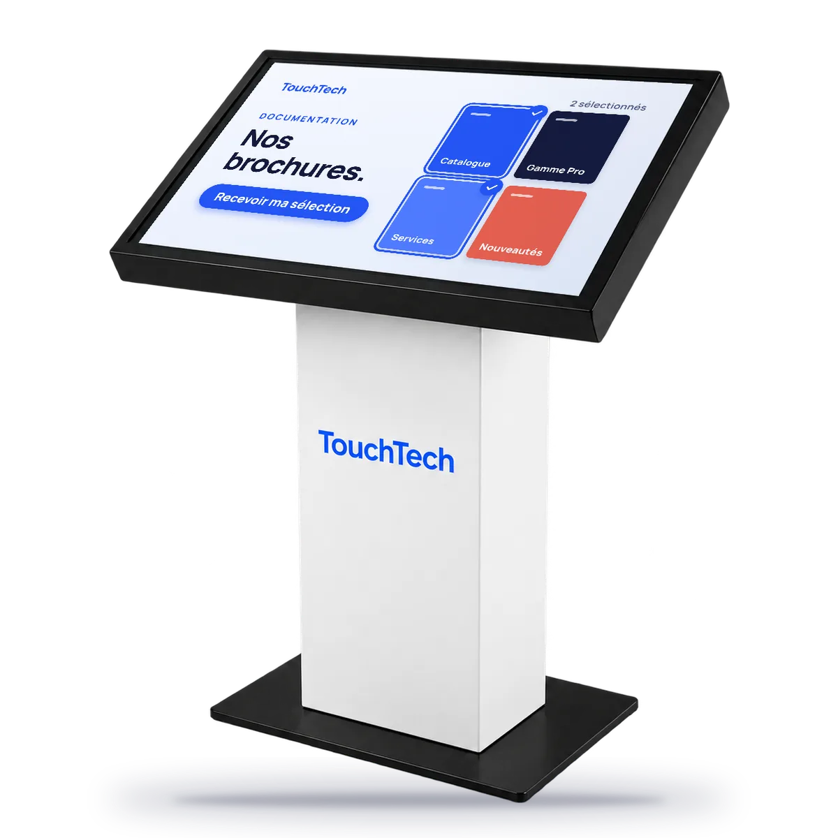 TouchDocs, Borne Brochure, sur une borne TouchTech