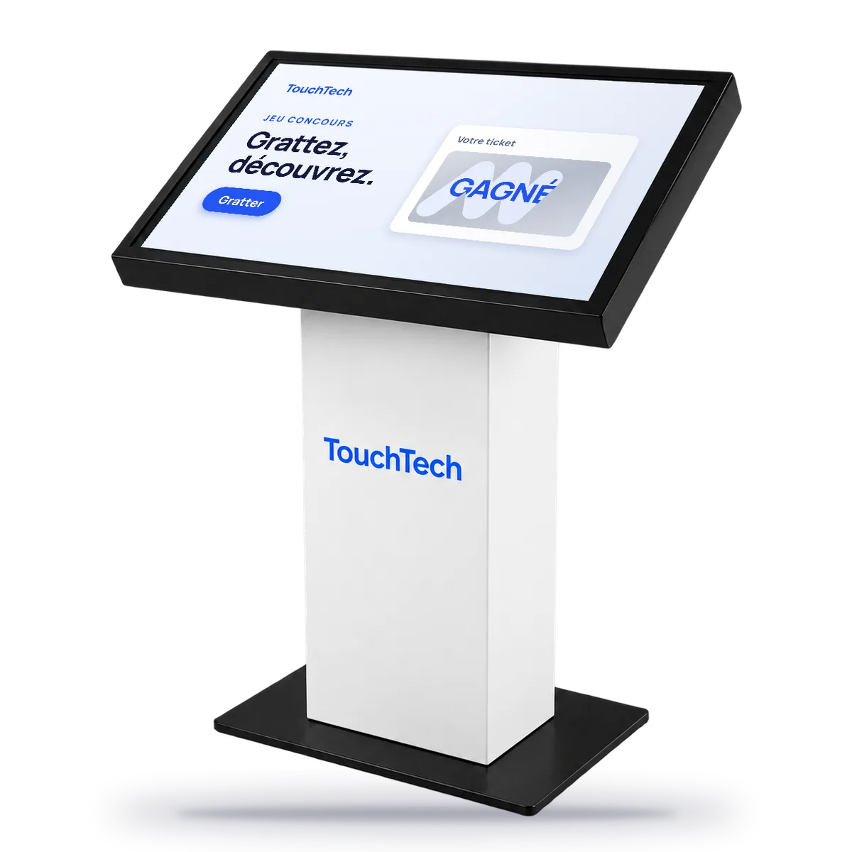 TouchScratch, Jeu à gratter, sur une borne TouchTech